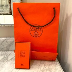 Hermes Knotting Cards for Styling Scarves